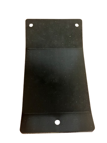 H205344-N -- Poly Skid Plate - 5-1/4 x 9-3/4'' (Black)
